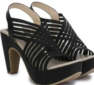 Black Platform Heels