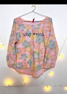 Peach Crop Top
