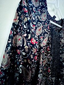 Paisley Print Dress