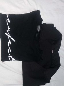 Combo Of Crop Top Or Shirt