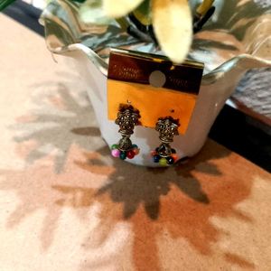 Colorful Beaded Bangle Set