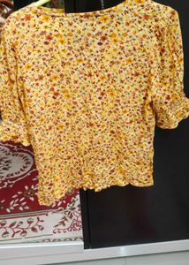 Floral Button-Down Top