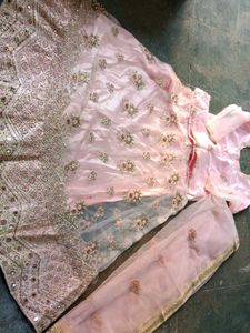 Elegant Pink Lehenga Choli Set