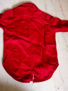 Lovely Red Sirt For Boys