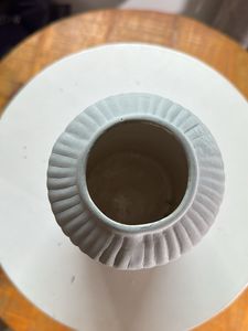 Grey Flowers/Cutlery Pot