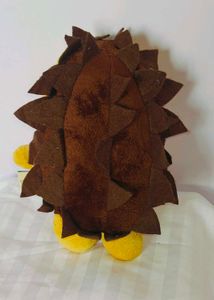 Yellow Hedgehog Plush Toy