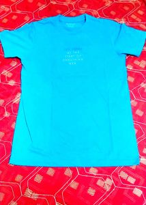 Turquoise Graphic Tee - New Beginnings