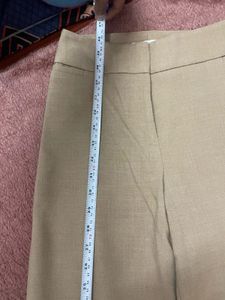 Wide Leg Linen Blend Pants