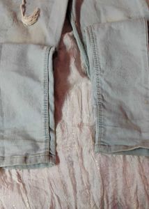 Blue Denim High Waist Jeans👖