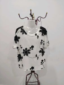 Floral Applique Top