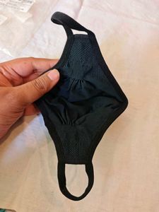 Black Face Mask For Women, New, Not Used