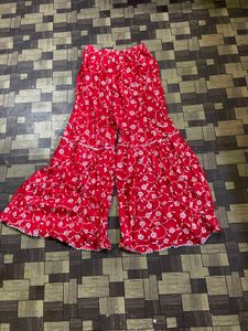 Bridal Red Sharara