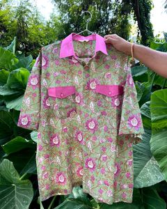 Oversized Floral Shirt