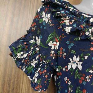 Floral Print Midi Dress