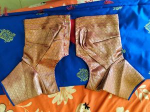 New Saree With Blouse 34-38 Size