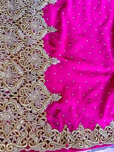 Pure Zardozi Wedding Saree