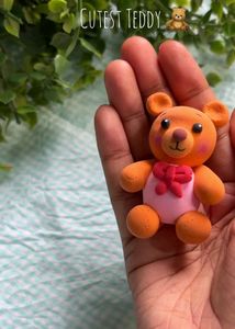 Cute Clay Teddy Bear