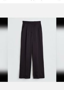 H&amp;M Black Satin Pants 🖤