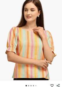 Striped Pastel Blouse