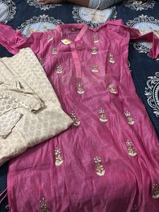 Elegant Pink Kurta Set