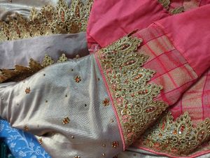 Party Saree Without Blouse