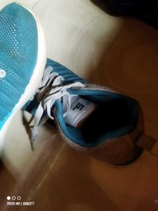 Blue &amp; White Athletic Sneakers