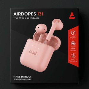 Pink boAt Airdopes 131 - Wireless Earbuds