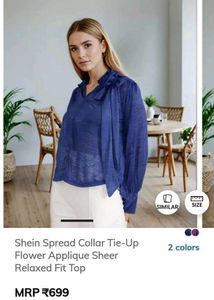 Sheer Tie-Up Top