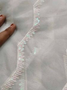 Elegant organja kurti fabric