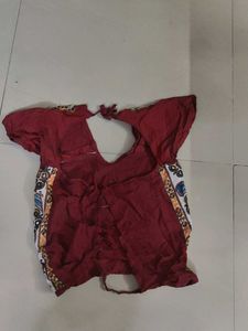 rajasthani work self design blouse Light Weight