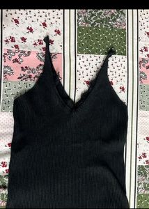🎗PINTERESTLY BLACK LACE BODYCON SLIT DRESS