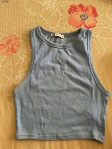 Zara Blue Tank Top