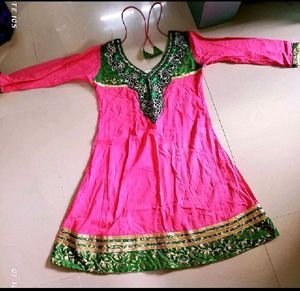 Deep Pink Kurti 🦋