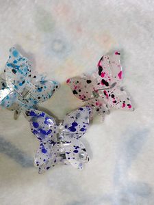 Butterfly Hair Clips