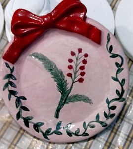 Holiday Ceramic Plate