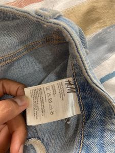 H&amp;M jeans (ripped and washed off look)