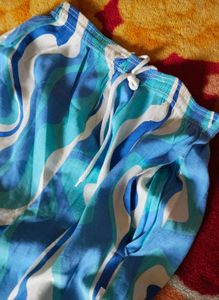 Blue Patterned Co-ord Set