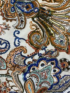 Paisley Print Top