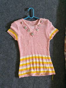 Vintage Pink Knitted Top