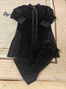 Elegant Velvet Embellished set