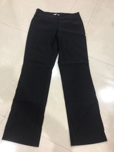 Black Straight Pants