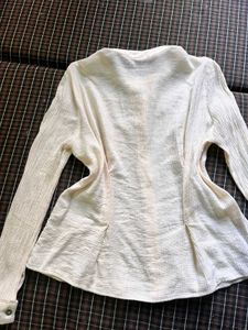 Elegant Cream Blouse