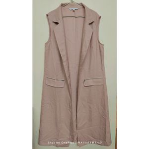 Light Peach Coloured Overcoat/Shrug