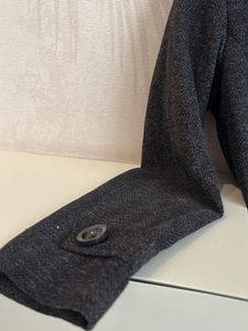 Gray Double-Breasted Coat