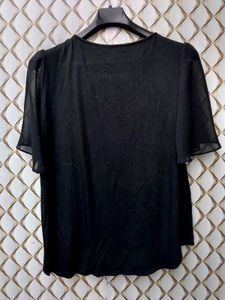 New With Tag Black Blouson Korean