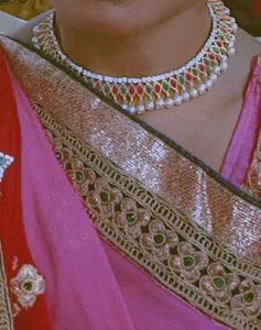Elegant Pearl &amp; Gem Necklace