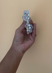 Sparkling Bow Hair Clip