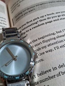 Silver-Tone FastTrack Wristwatch 🌿💌