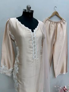 🆕️🆕️DESIGNER HEAVY TOP PLAZZO SUIT SET