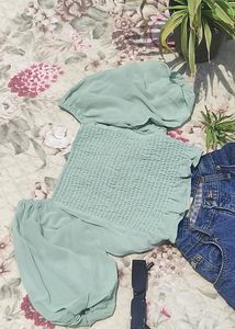 Beautiful Korean Crop Top